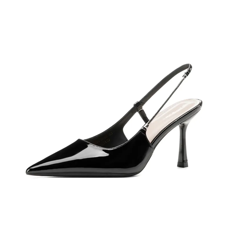 ZHR Slim Heel High Heels 8cm Women's-12