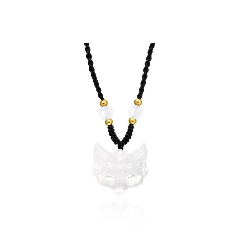 QUIET LOVE Natural Chalcedony Pendants Unisex-3