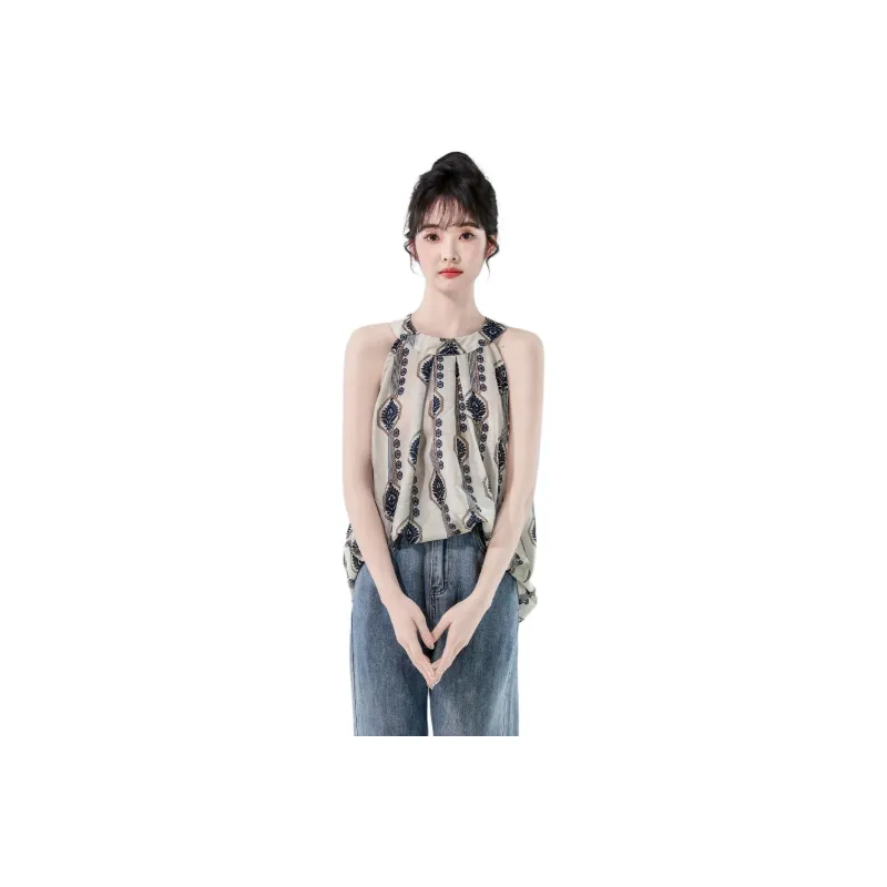 Mu Xiao Xin Tank Tops Women's Image Color-0