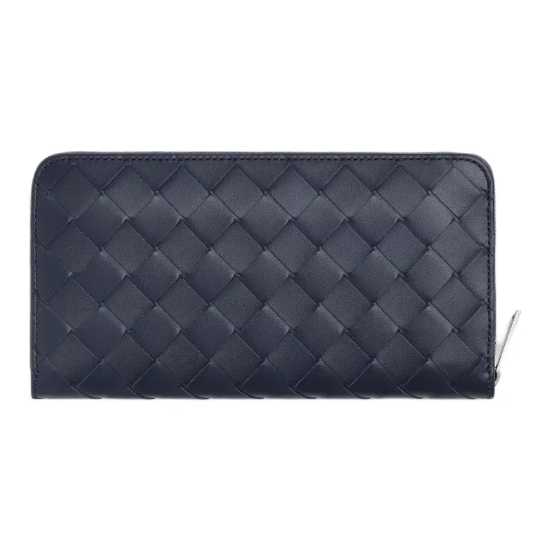 Bottega Veneta Intrecciato Cow Leather Wallet Men's Abyss Cypress Green-1
