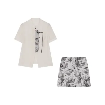LUYOUYE Two Piece Skirt Sets Women's