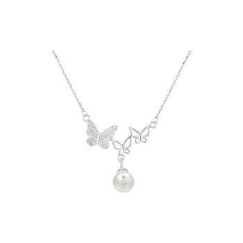 MISS WEI S 999 Fine Silver Necklaces Women's