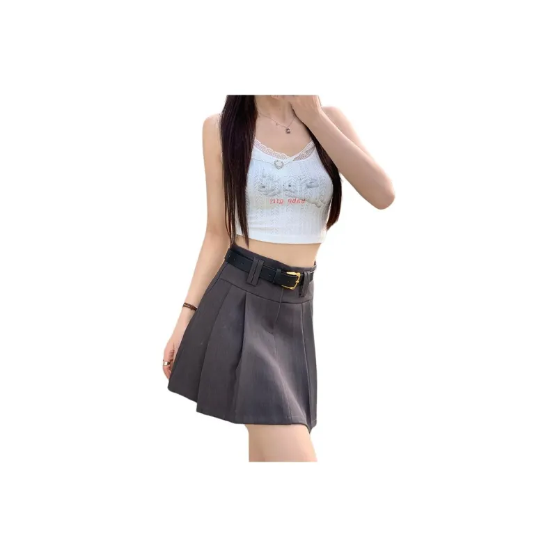 MPOX Casual Short Skirts Women's-2
