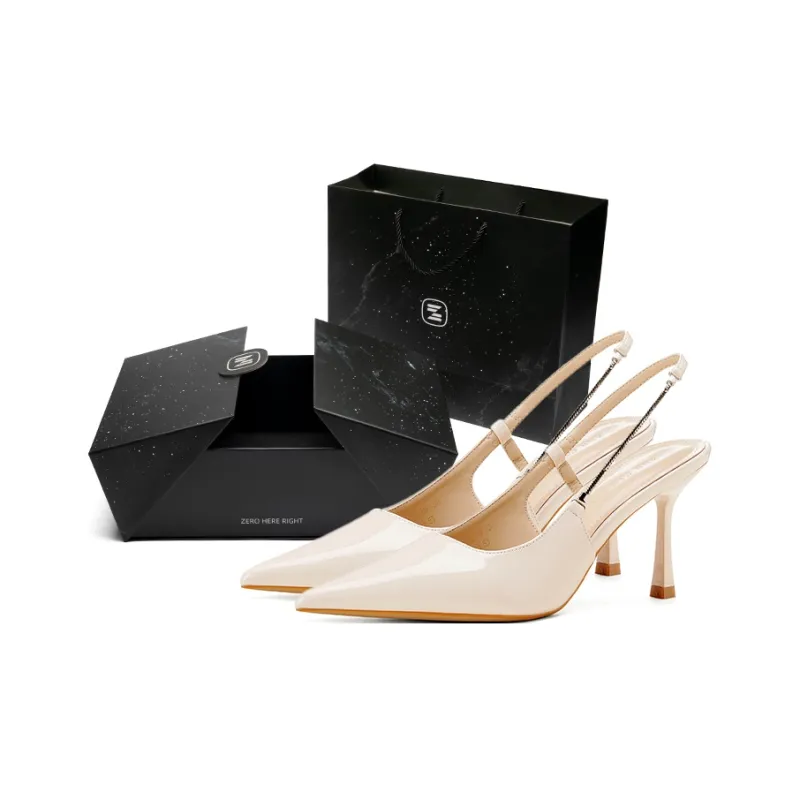 ZHR Slim Heel High Heels 8cm Women's-18