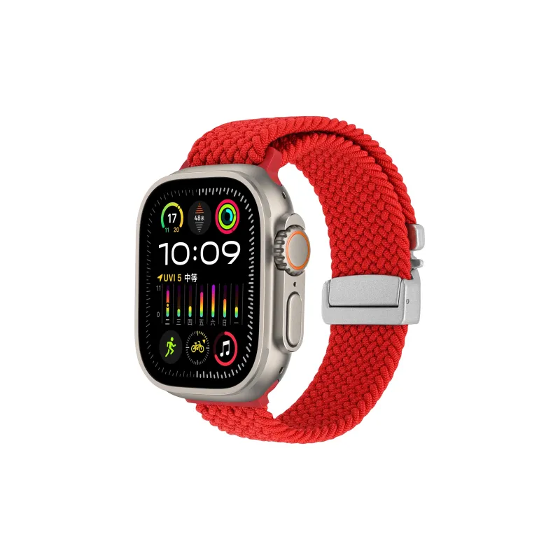 KVZUVUU Apple Compatibility Watch Band Nylon Material-3