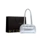 Silver+Shopping Bag