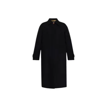 VERSACE Coats Women's Black