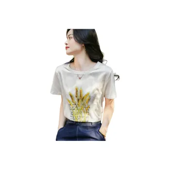 LUYOUYE T Shirts Women's White