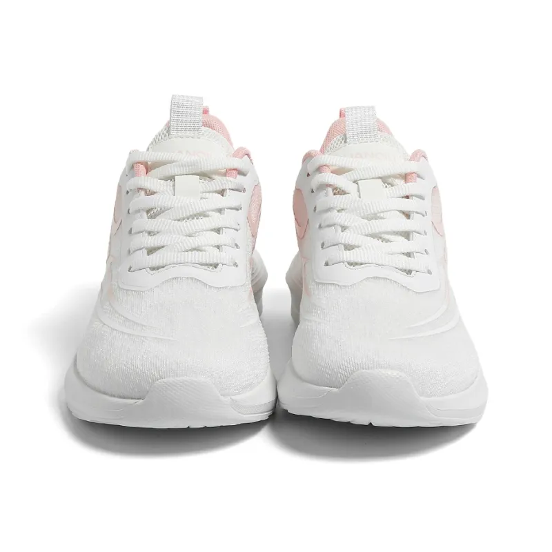 HUANQIU Running Shoes Women's Low Top White-3