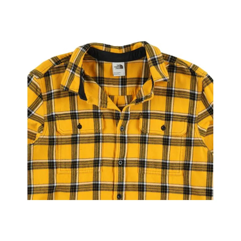 THE NORTH FACE M Arroyo Flannel Shirt Rto Shirt Men's Yellow-2