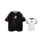 2 Pack (Black Loose Fit+White One Size Slim Fit)