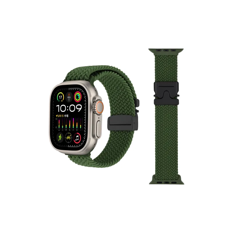 KVZUVUU Apple Compatibility Watch Band Nylon Material-10