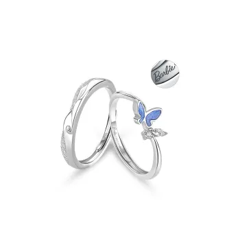 Barbie S925 Silver Rings Unisex
