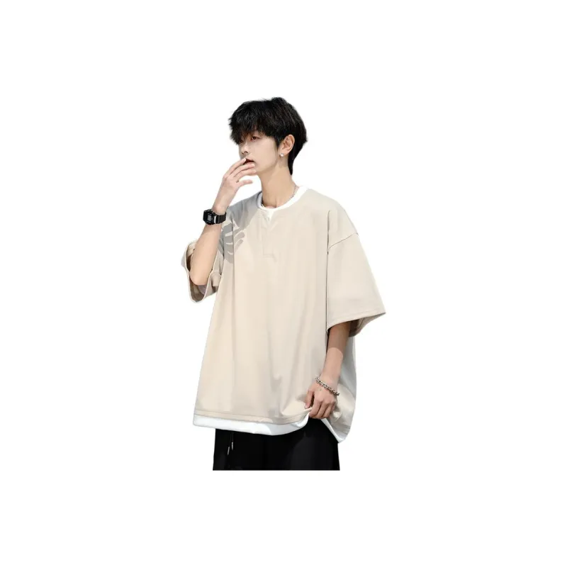 Fakeyoung Short Sleeved T Shirts Unisex-10