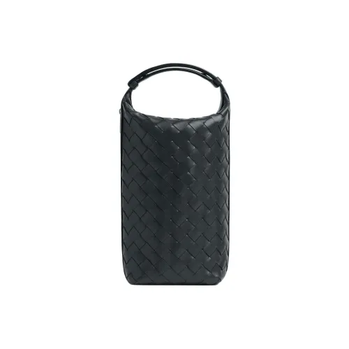 Bottega Veneta Intrecciato Calfskin Handbag Men's Slate