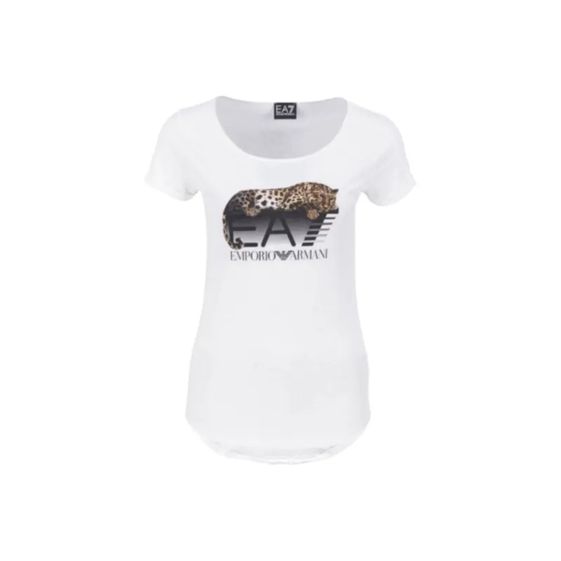 EMPORIO ARMANI EA7 T Shirt Women's White-0