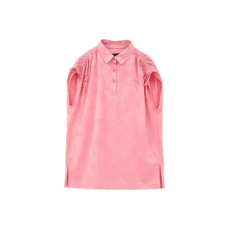 Callaway SS25 Polo Shirt Women's Pink-0