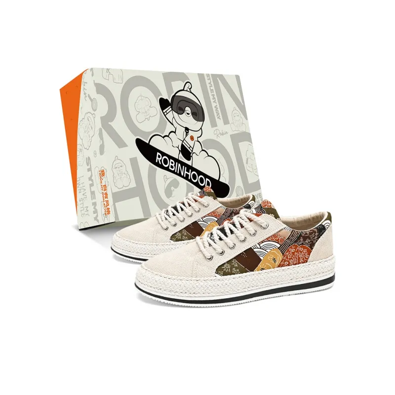 ROBINHOOD Coverage Slip Resistant Cushioning Impact Resistance Abrasion Resistant Low Top Skateboard Shoes Men's Box-6