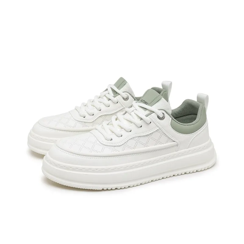 SENGUIBUCK Slip Resistant, Lightweight, And Breathable Low Top Skateboard Shoes Men's-5