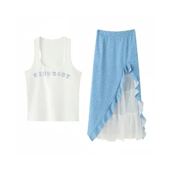YGPRW Two Piece Skirt Sets Women's