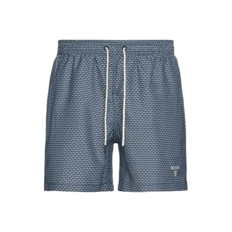 BARBOUR Shell Mid rise Swim Shorts-0