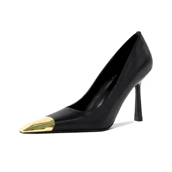 GOSO Slim Heel High Heels Women's Black