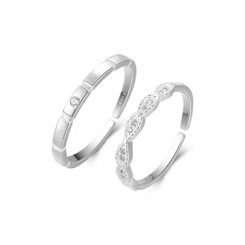 MISS WEI 999 Fine Silver Rings Unisex