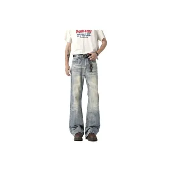 YOFVV Jeans Unisex Blue