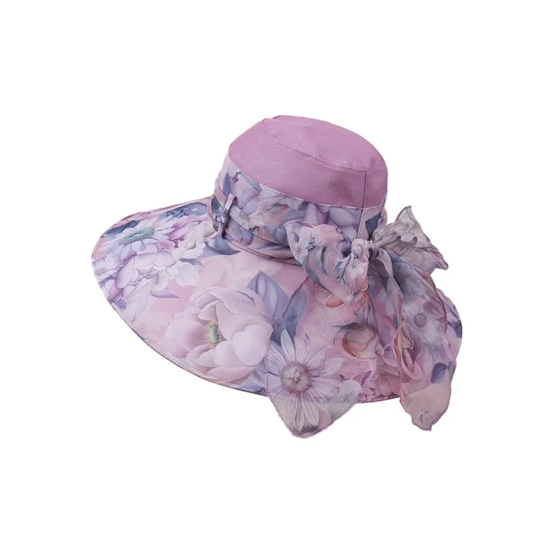 Ai Jiawei Organza Sun Protection Hats Women's-5