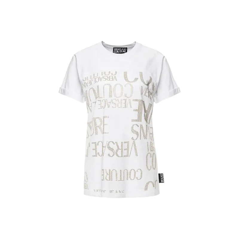 VERSACE JEANS T Shirt Women's White-0