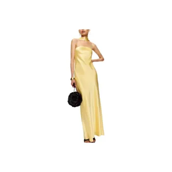 REFORMATION Oren Silk Dress Sleeveless Dress Women's
