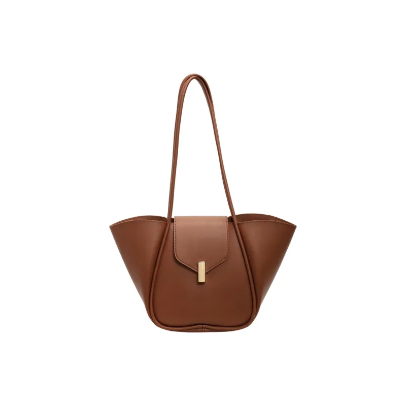 FCTOSSR PU Shoulder Bag Women's White/Black/Khaki/Coffee/Brown-20