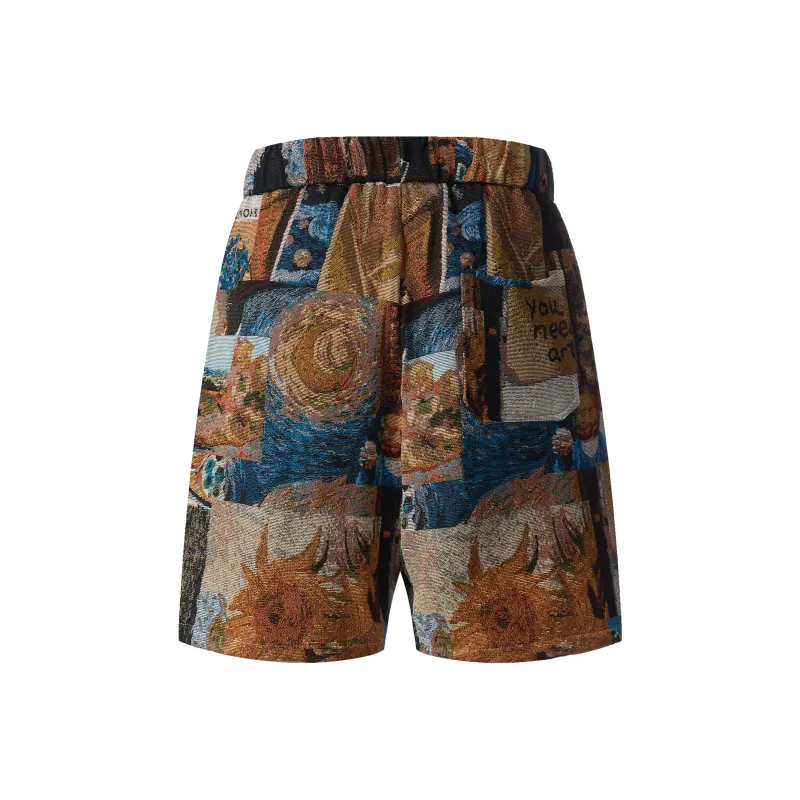 Lind Erki Casual Shorts Unisex Berlin Brown-1
