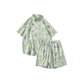 Fakeyoung Shirt Matching Set Unisex