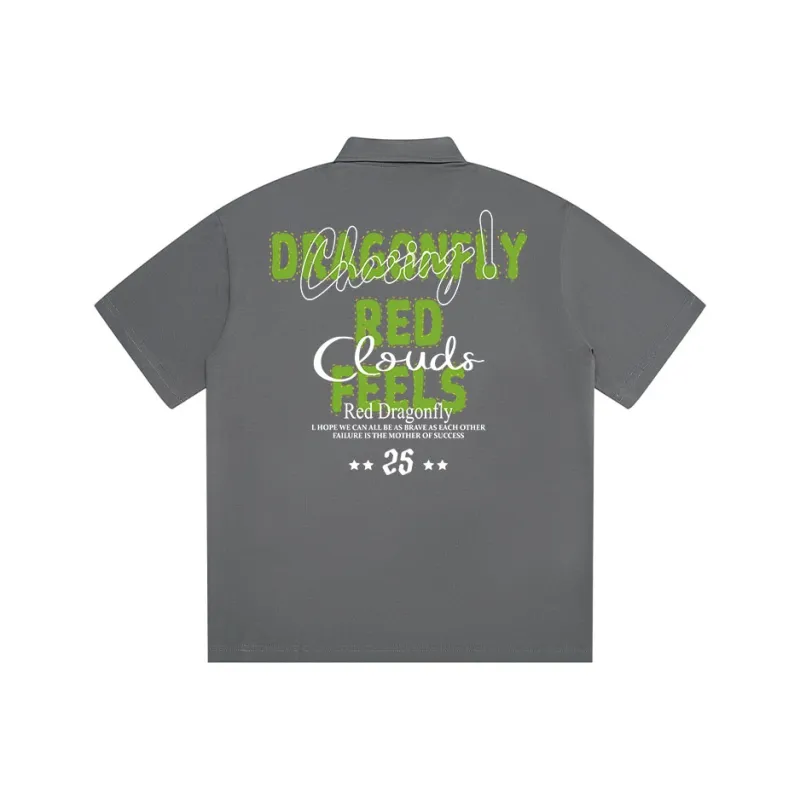 RED DRAGONFLY Polo Shirt Unisex-15
