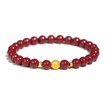The Thousand Seals Family Cinnabar Bracelets Women's