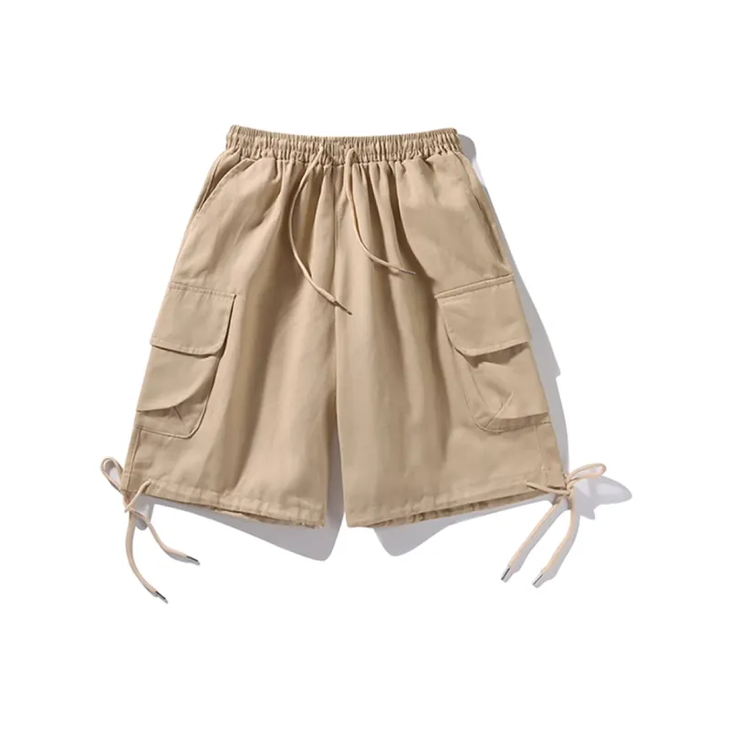 MEIKE Cargo Shorts Unisex Khaki-0