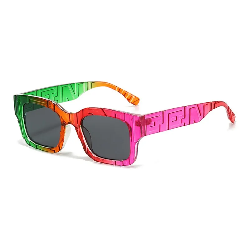 PSACSS PC Square Sunglasses Unisex-5