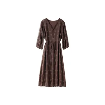 To The West Long Sleeved Dress Women's