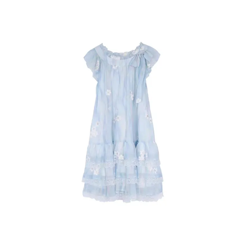 ABCMININ Short Sleeved Dress Women's-0