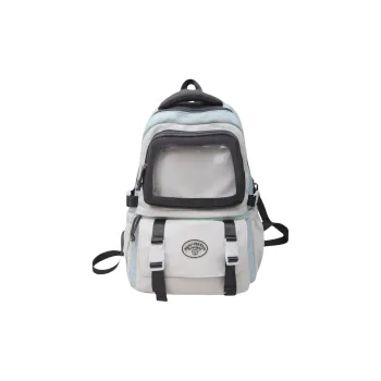 BRABOSTON Nylon With PVC Ita Bag Backpack Women's Black/Green/Pink Blue/Purple