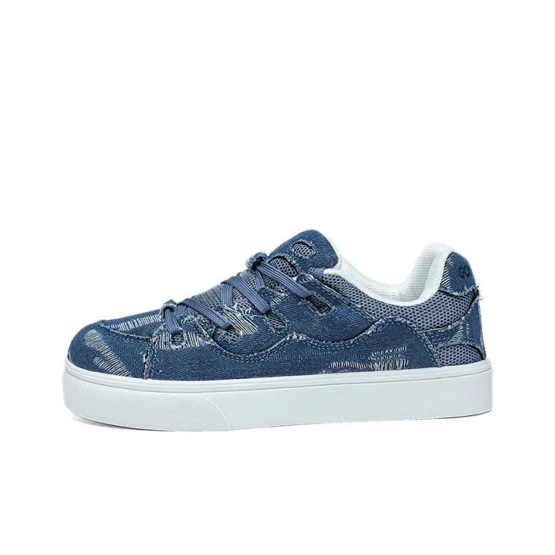 GOSO Anti Slip Wear Resistant Low Top Skateboard Shoes Unisex-8