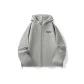 [Gorpcore Sun Protection Clothing]Concrete Gray (Tb Blue Dot Black Text Chest Logo)