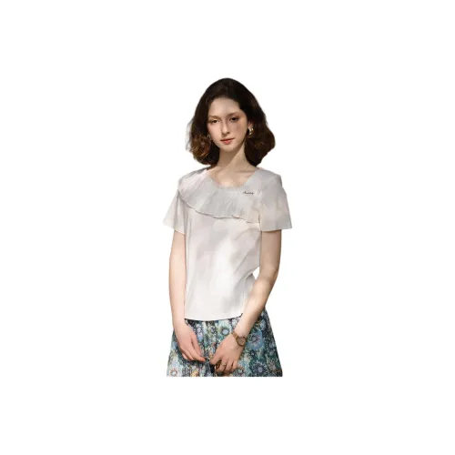 Flowers In Water T Shirt Women's