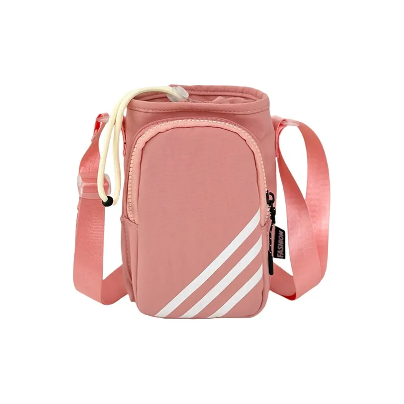 Debecca Nylon Cell Phone Pouch Regular Unisex Multicolor-13