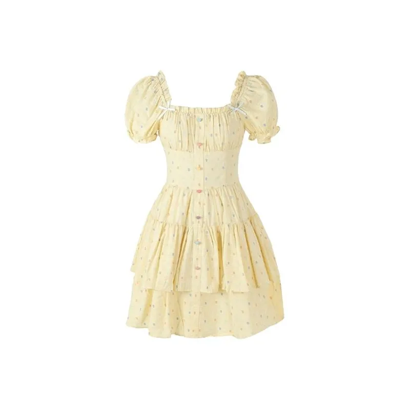 TIBINB Short Sleeved Dress Women's-0