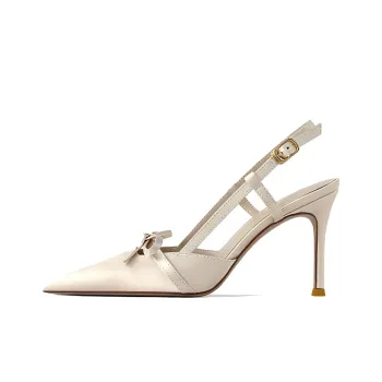 GOSO Slim Heel High Heels 8CM Women's Champagne