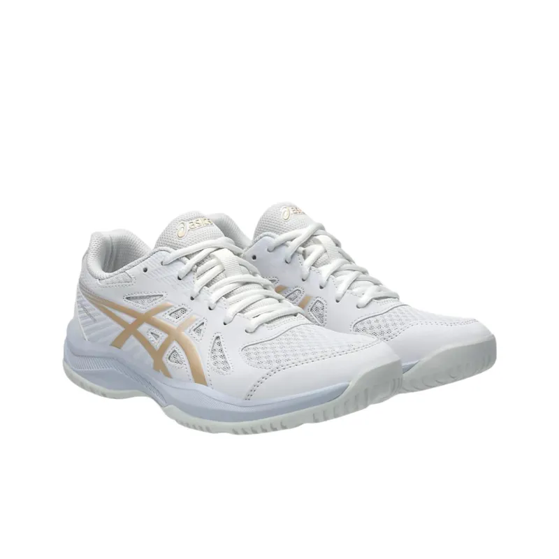 Asics Upcourt 6 White Champagne Women's-1