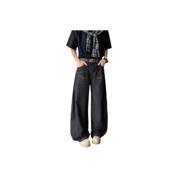 PANDA ADEVIL Jeans Unisex Black