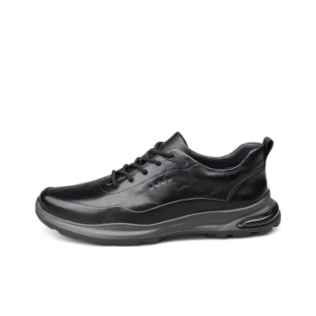 BECK Slip Resistant, Abrasion Resistant, Breathable Coverage Low Top Casual Shoes Men's Black